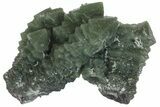 Green, Hedenbergite Included Quartz - Mongolia #163985-2